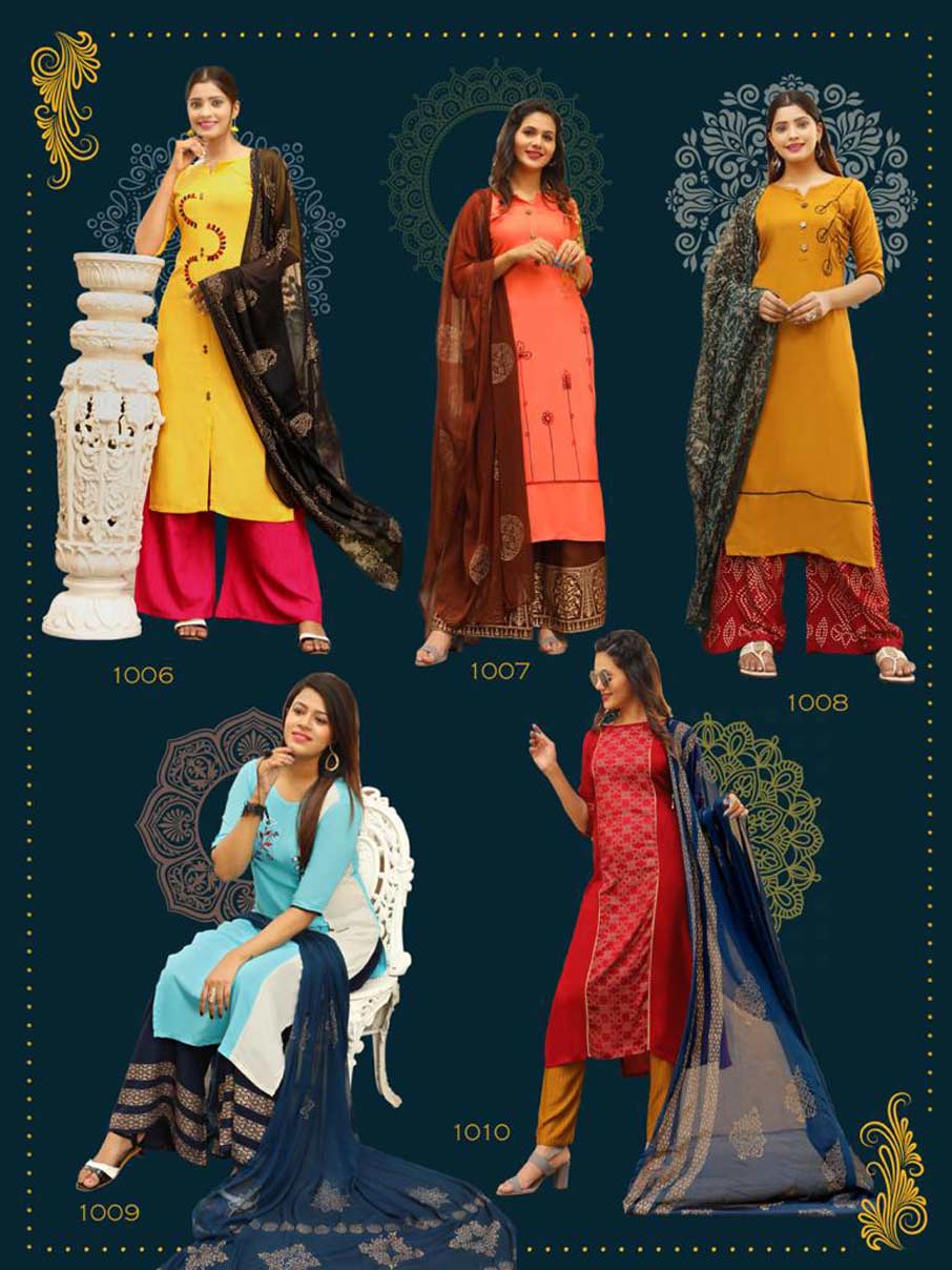 Aradhna Calender Girls Vol-1 Wholesale Kurti Aradhna Calender Girls Vol-1 Wholesale Kurti